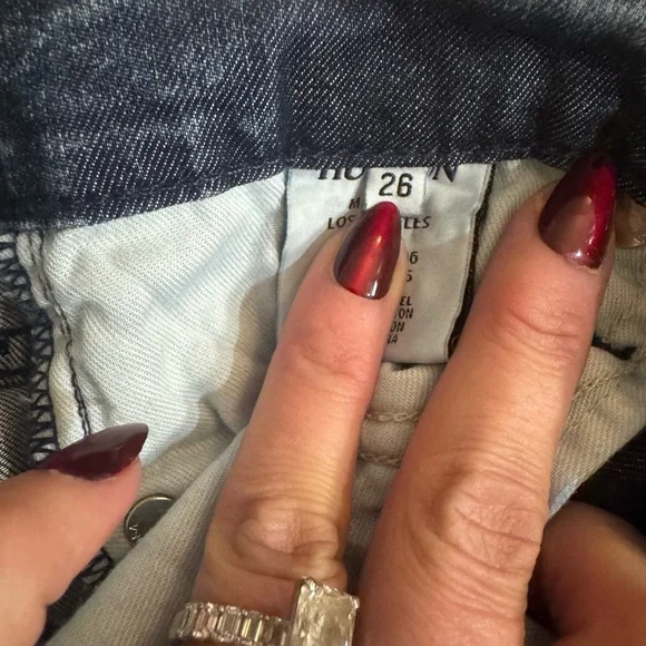 Hudson Jeans Acid Wash Skinny Jeans Size 26 - Picture 8 of 10